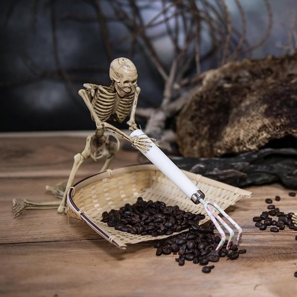 Halloween Skeletons Decorations Outdoor Indoor Posable Plastic - Picture 4 of 4